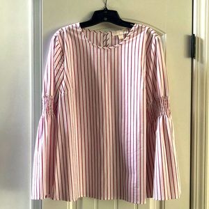 MK Striped Blouse